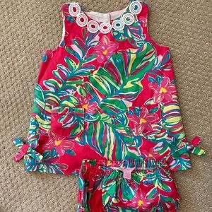 Lilly Pulitzer Baby Shift Dress- girls size 12-18months